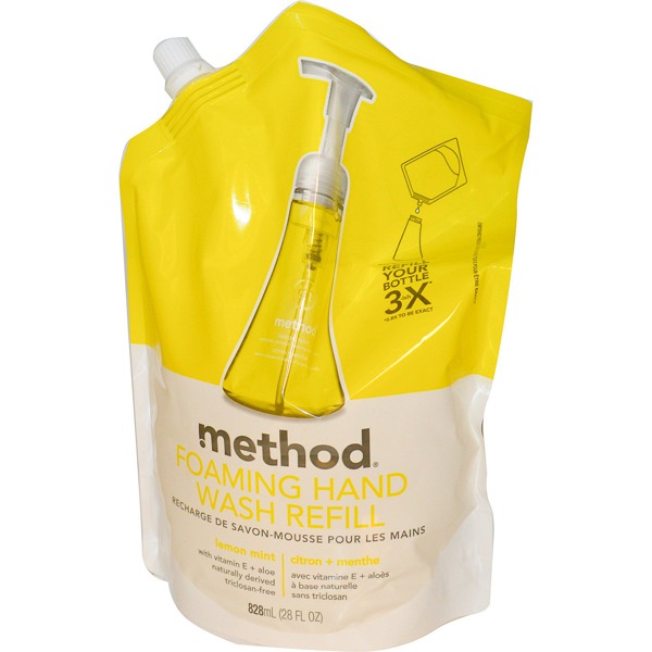 Method Foaming Hand Wash Refill Lemon Mint 1Source