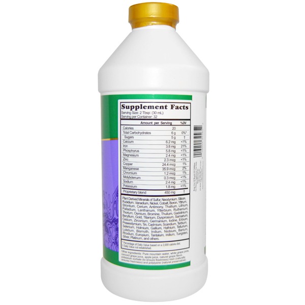 Buried Treasure Liquid Nutrients 70+ Plant Derived Minerals Concord