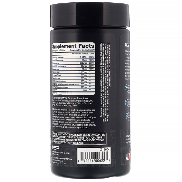 RSP Nutrition PrimeT Testosterone Booster 1Source