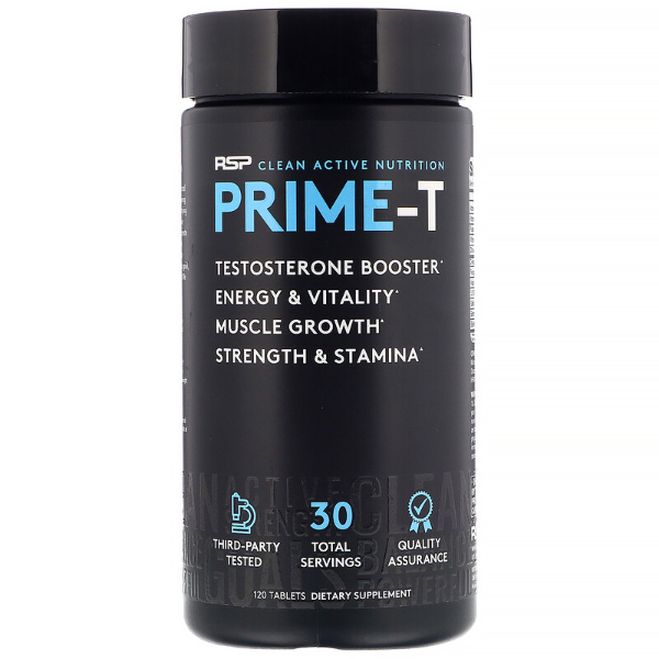 RSP Nutrition PrimeT Testosterone Booster 1Source