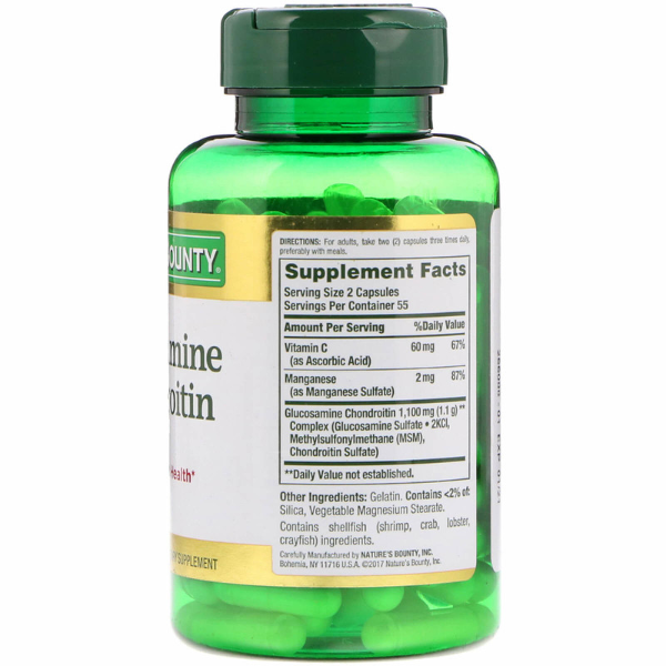 Nature'S Bounty Glucosamine Chondroitin 1Source