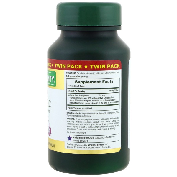 Nature'S Bounty Acidophilus Probiotic 1Source