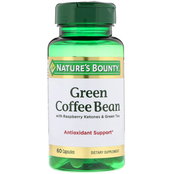 Nature'S Bounty Green Coffee Bean With Raspberry Ketones & Green Tea