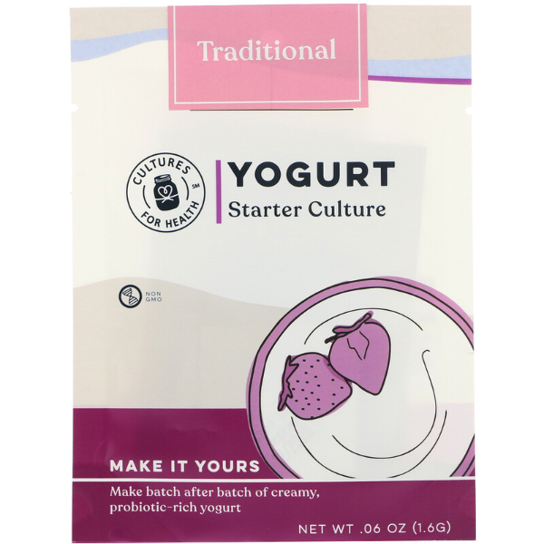 Cultures For Health Real Yogurt Traditional Flavor 1Source