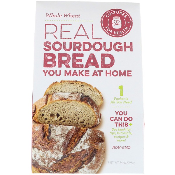 Cultures For Health Real Sourdough Bread Whole Wheat 1Source