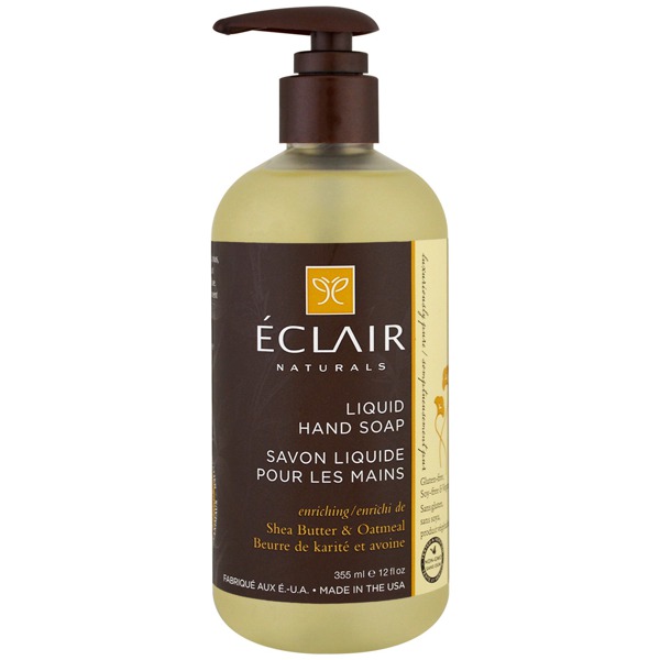 Eclair Naturals Liquid Hand Soap Shea Butter & Oatmeal 1Source
