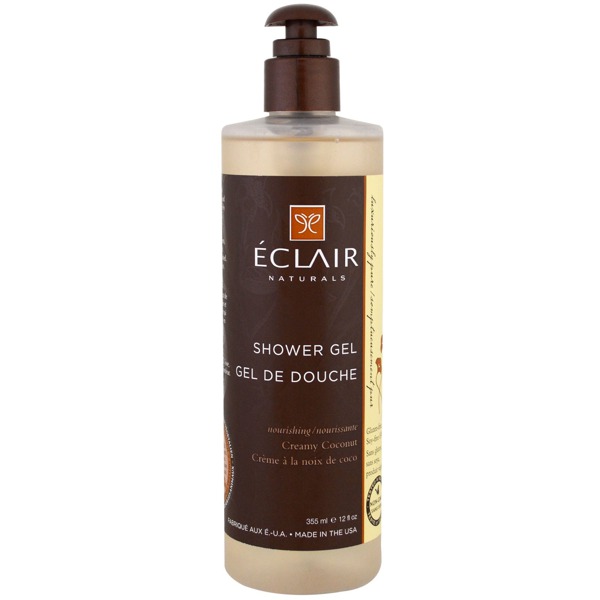 Eclair Naturals Shower Gel Creamy Coconut - 1Source