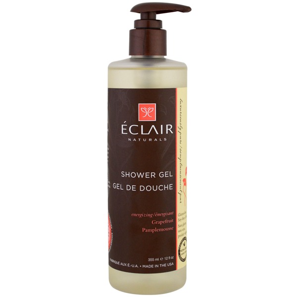 Eclair Naturals Shower Gel Energizing Grapefruit 1Source