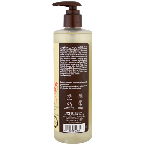Eclair Naturals Shower Gel Energizing Grapefruit 1Source