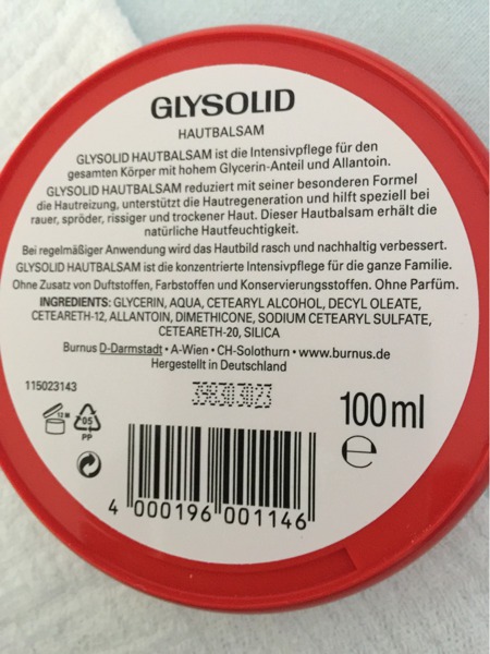 Glysolid Hautbalsam - 1Source