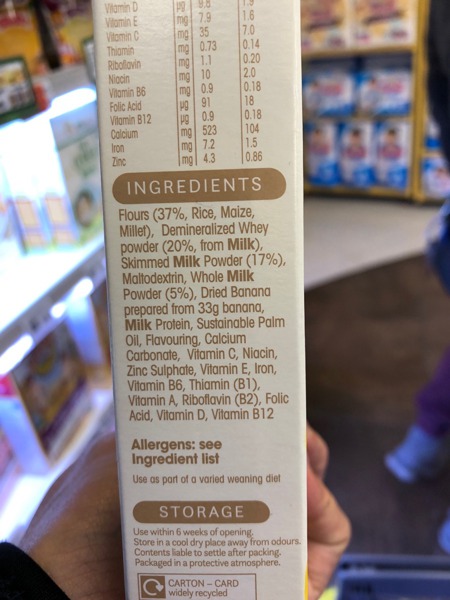 kendamil banana porridge