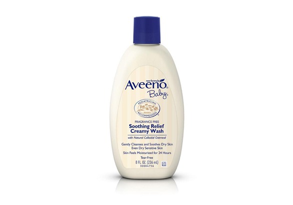 aveeno oatmeal body wash baby
