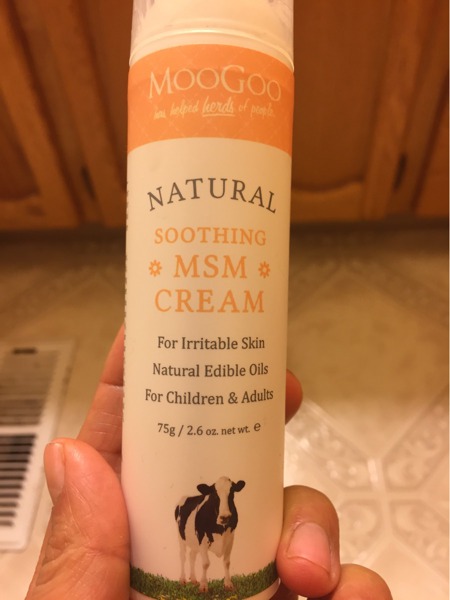 moogoo natural soothing msm moisturiser