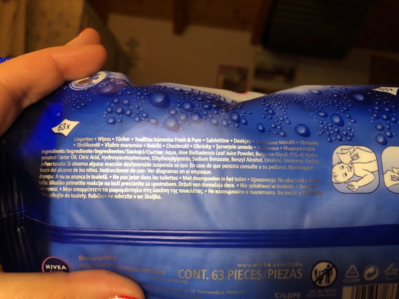 Nivea Baby Fresh & Pure Wipes 1Source