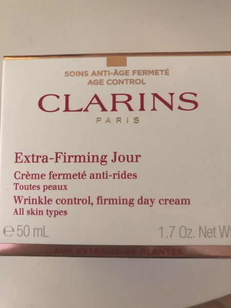 clarins extra firming wrinkle control day cream