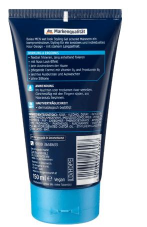 balea men styling gel
