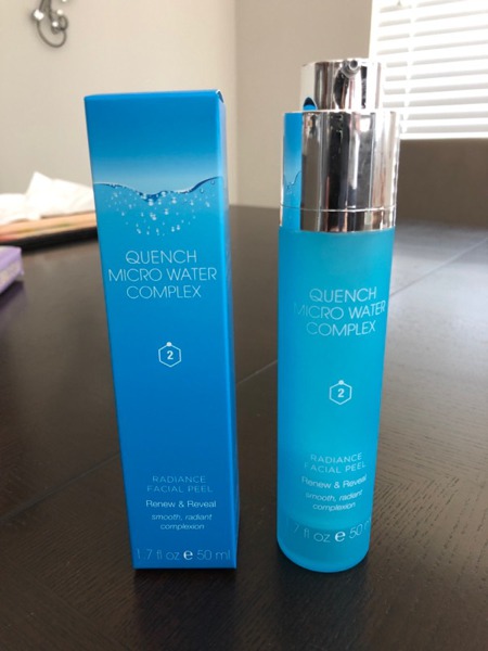 Quench Micro Water Complex 8-piece Skin Care Set QUENCH MICRO WATER COMPLEX RADIANCE FACIAL PEEL - 1Source
