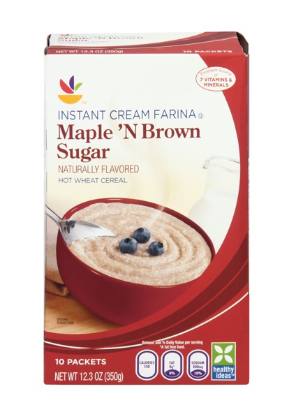  Cream of Wheat Instant Hot Cereal, Maple Brown Sugar