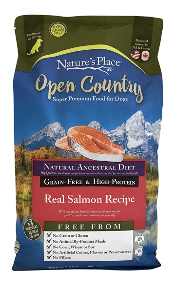 Nature's place real 2025 country dog food