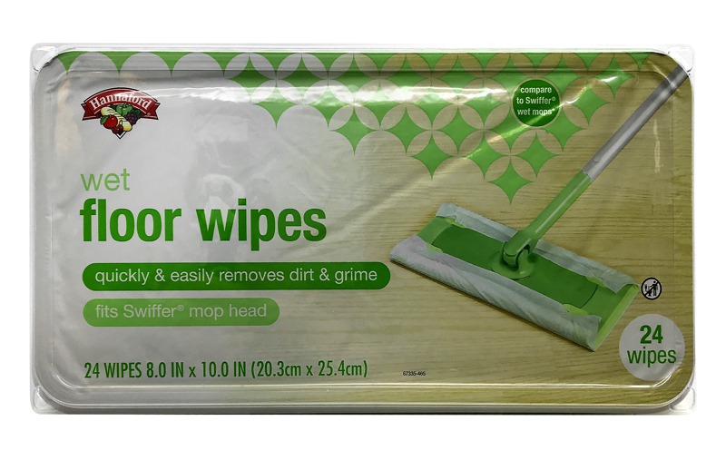 Hannaford Wet Floor Wipes 1Source