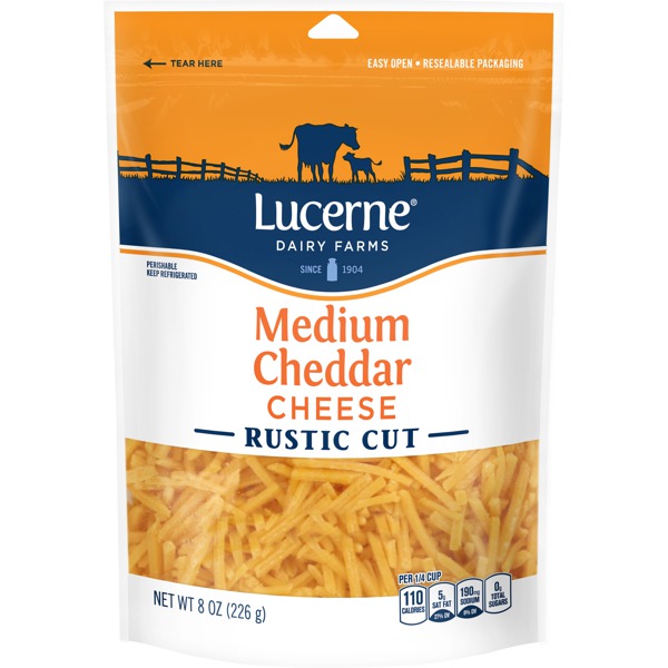 Lucerne Dairy Farms CHEDDAR CHEESE 1Source