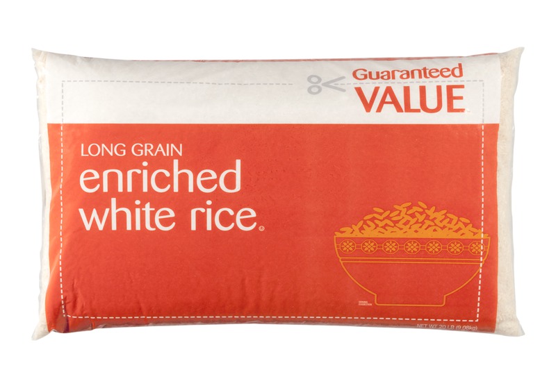 Guaranteed Value Enriched White Rice 1Source