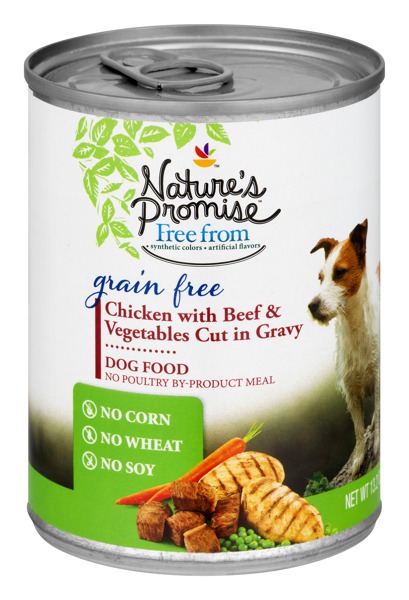 Nature's promise grain store free dog food