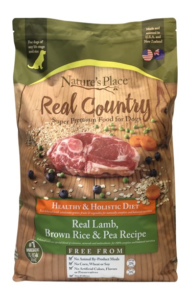 Nature's place free country dog clearance food