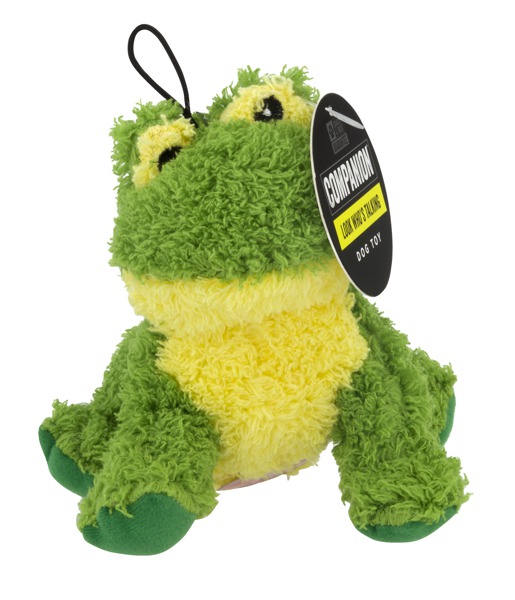 Companion Look Who'S Talking Dog Toy Frog 1Source