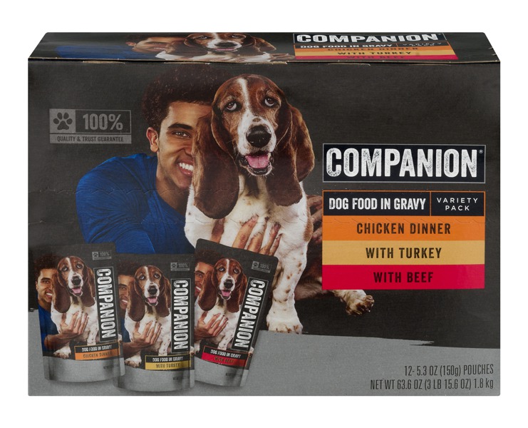 Companion Dog Food In Gravy Variety Pack 1Source