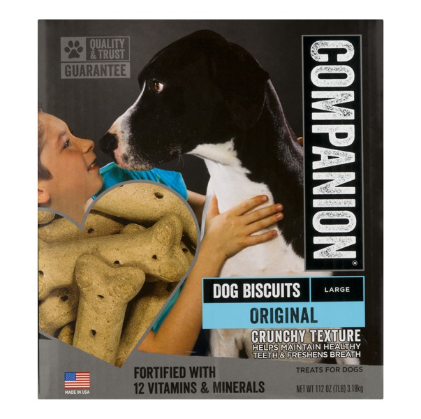 Companion store dog treats