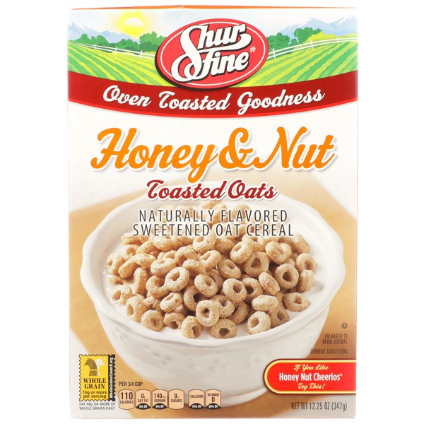 HONEY & NUT TOASTED OATS CEREAL 1Source