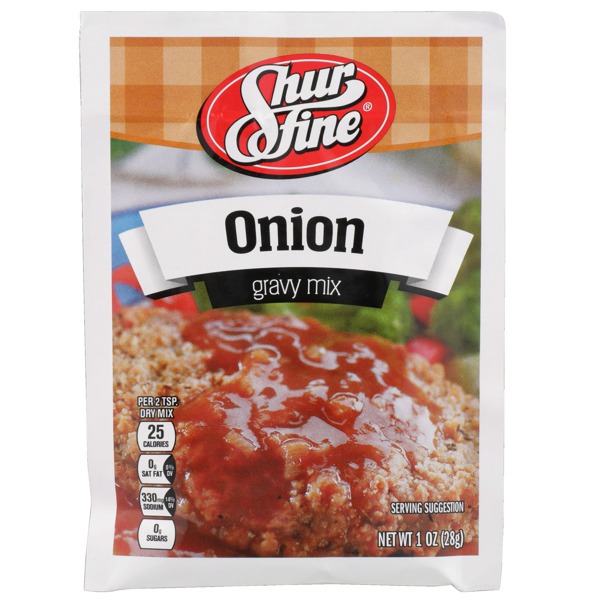 Shurfine ONION GRAVY MIX 1Source