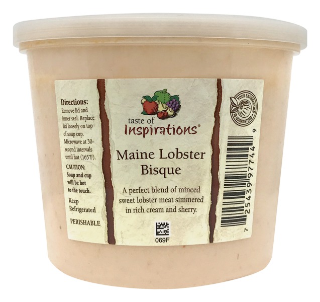 Taste Of Inspirations Maine Lobster Bisque 1Source