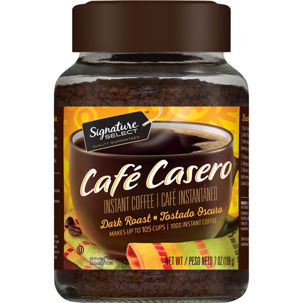 Signature Select CAFE CASERO INSTANT COFFEE 1Source