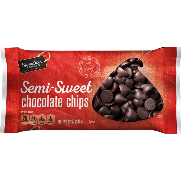 Signature Select SEMISWEET CHOCOLATE CHIPS 1Source