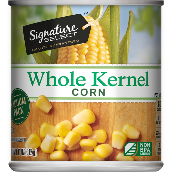 Signature Select WHOLE KERNEL CORN 1Source