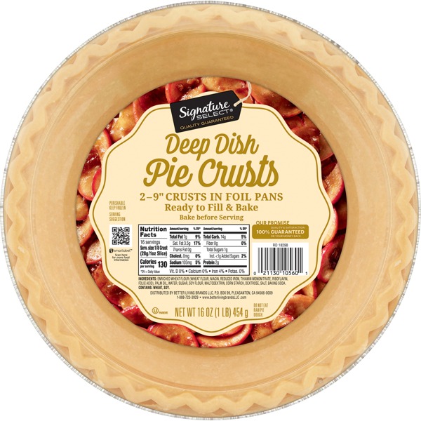 Signature Select DEEP DISH PIE CRUSTS 1Source