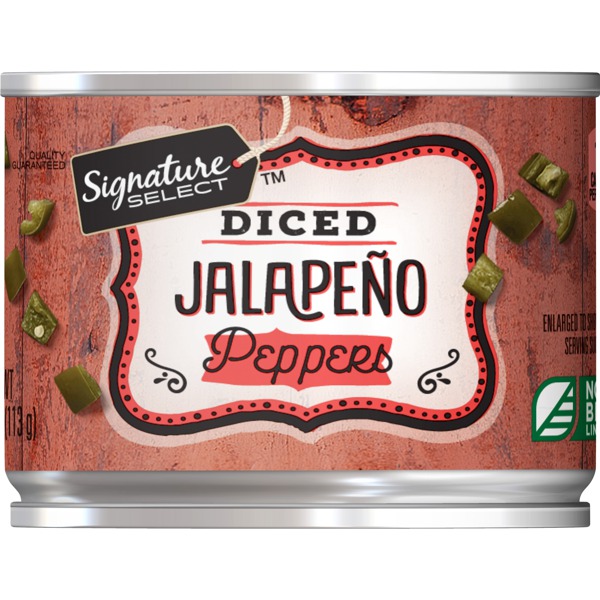 Signature Select DICED JALAPENO PEPPERS 1Source