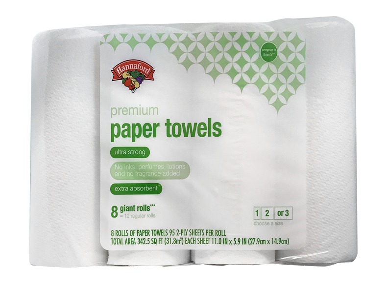 Hannaford Premium Ultra Strong Paper Towels 1Source