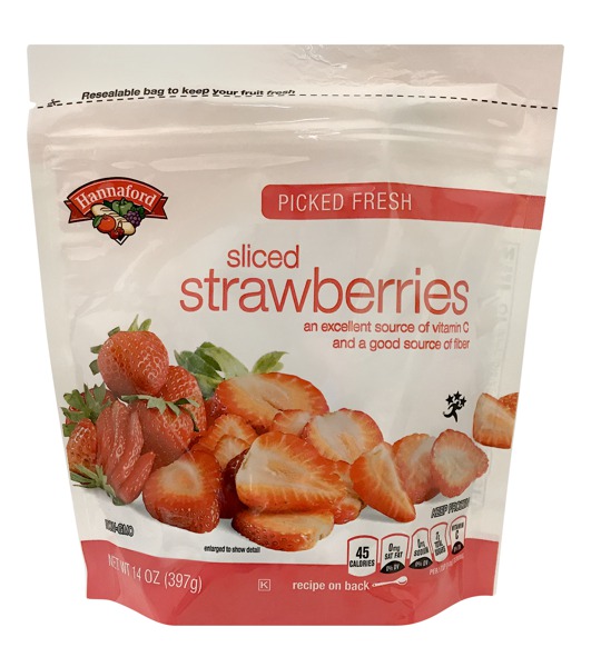 Hannaford Picked Fresh Sliced Strawberries 1Source