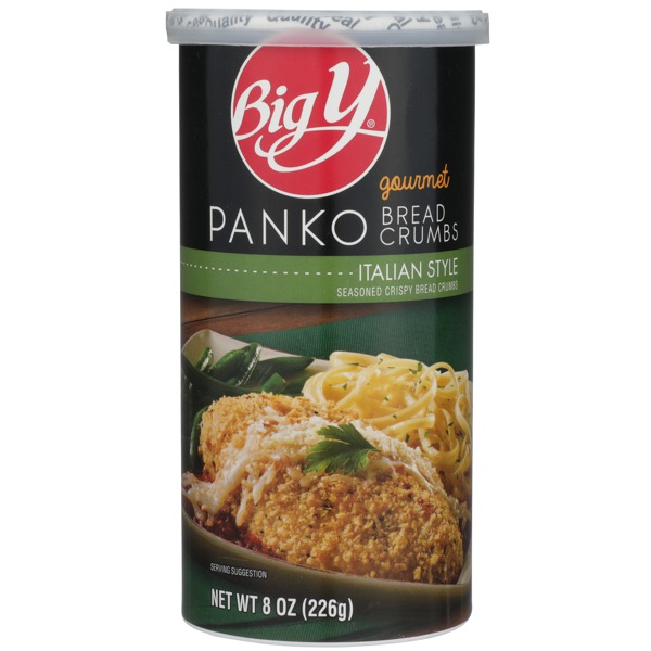 Big Y ITALIAN STYLE GOURMET PANKO BREAD CRUMBS 1Source