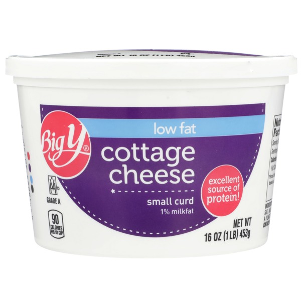 Big Y LOW FAT COTTAGE CHEESE 1Source