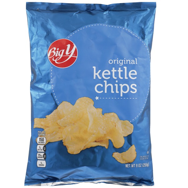 Big Y ORIGINAL KETTLE CHIPS 1Source