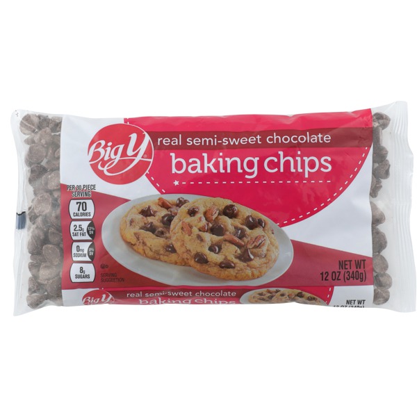 REAL SEMISWEET CHOCOLATE BAKING CHIPS 1Source