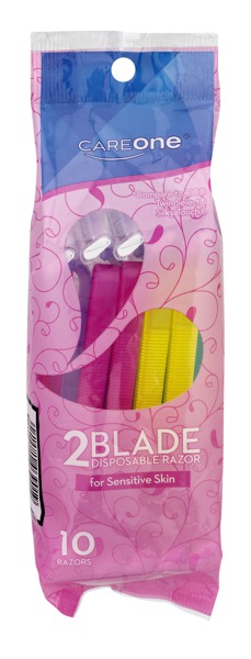 Careone 2 Blade Disposable Razor For Sensitive Skin - 1Source