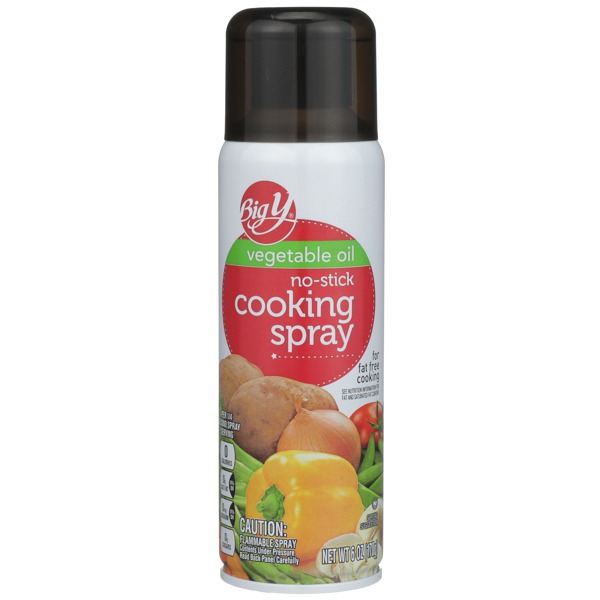 Big Y NOSTICK VEGETABLE OIL COOKING SPRAY 1Source