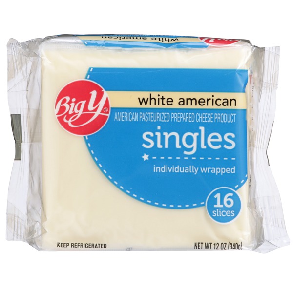 WHITE AMERICAN PASTEURIZED PREPARED SINGLES CHEESE PRODUCT 1Source