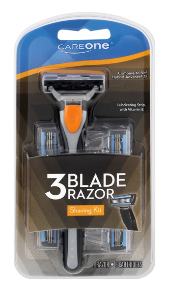 Careone 3 Blade Razor Shaving Kit - 1Source