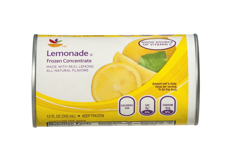 Ahold Frozen Concentrate Lemonade 1Source